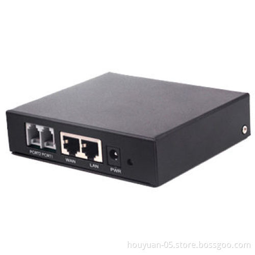 Analog trunk IP PBX main box w/ 2 FXS ports included, supports up to 2 FXO or FXS ports for SMB markNew